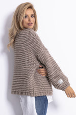 Fobya - Chunky knit genser (Mokka)