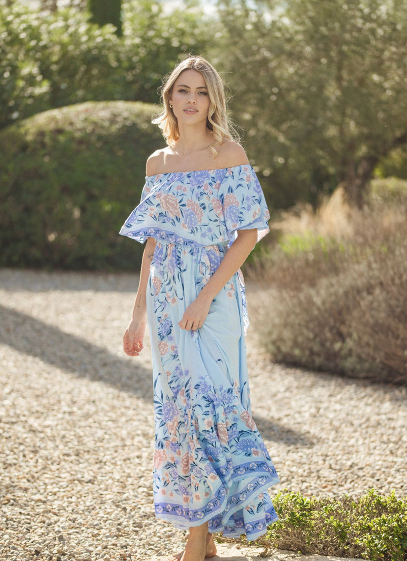 Jaase - Heaven print Georgie maxi dress