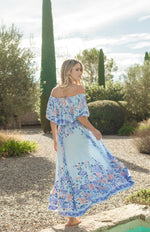 Jaase - Heaven print Georgie maxi dress