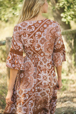 Jaase - Umber print Victoire maxi