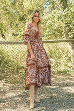 Jaase - Umber print Victoire maxi