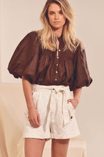 Jaase (STATEMENT) - Chocolate Birdie Blouse