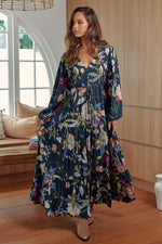 Jaase - Greenlake print Teresa maxi dress