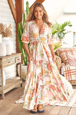 Jaase - Willow print tessa maxi dress